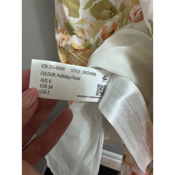 Ever New Noelle Diamond Back Mini Dress Size 2 - Picture 12 of 14